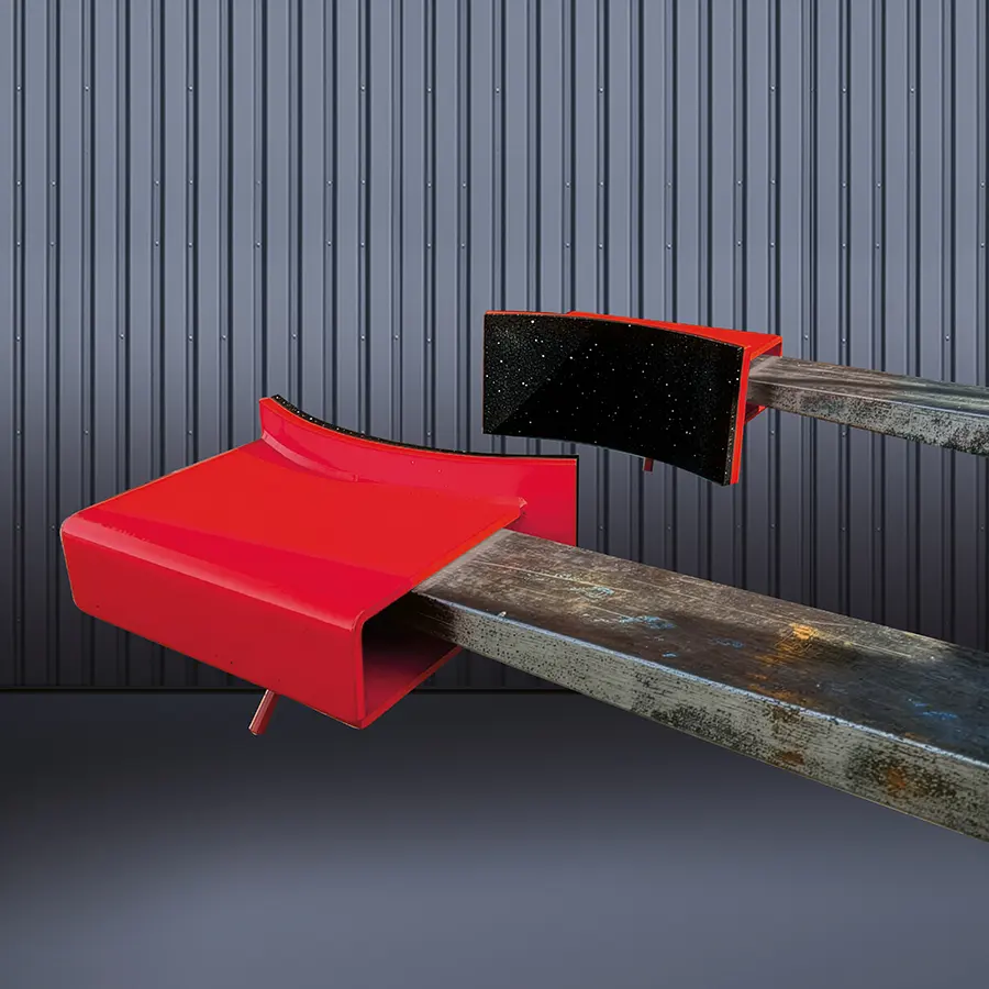 Fassgreifer 2220 in RAL 3000 beschichtet