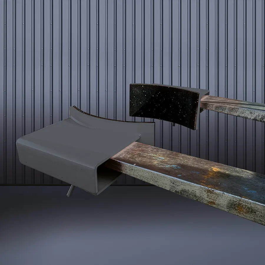 Fassgreifer 2220 in RAL 7016 beschichtet